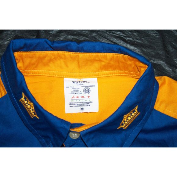 Corona Extra Short Sleeve Button Front Logo Shirt - Picture 7 of 7